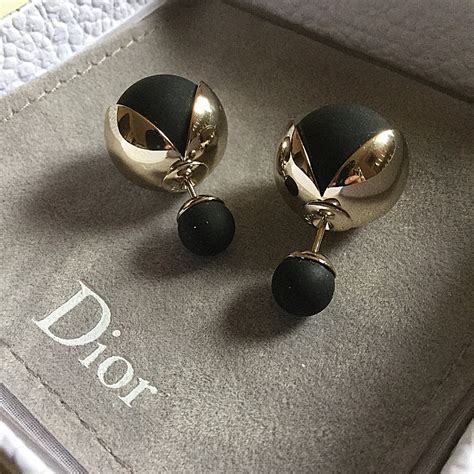 dior earrings au|christian mise en Dior earrings.